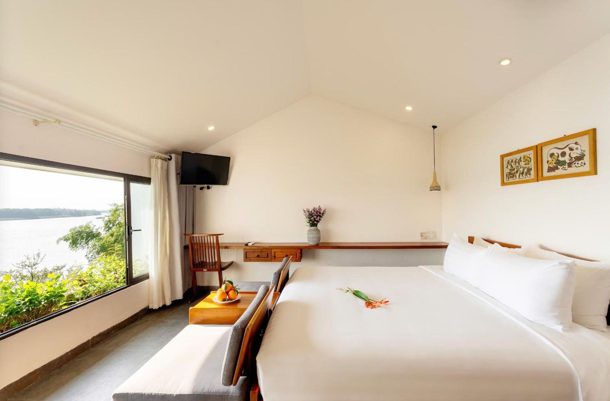 เดอะ คอร์เนอร์ ริเวอร์ไซด์ โฮเต็ล Hotel ฮอยอัน ภายนอก รูปภาพ