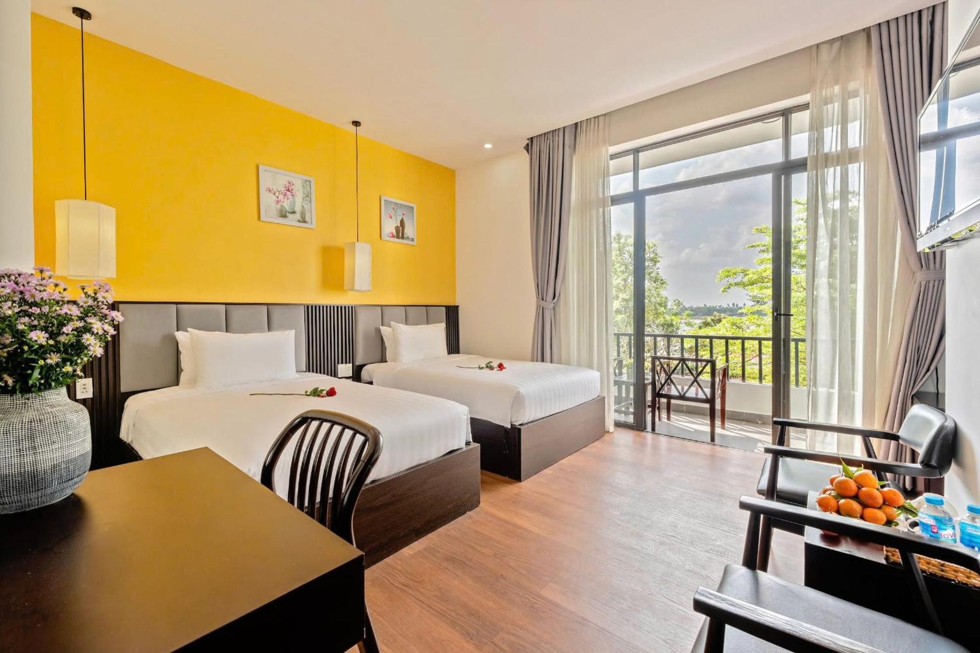 เดอะ คอร์เนอร์ ริเวอร์ไซด์ โฮเต็ล Hotel ฮอยอัน ภายนอก รูปภาพ